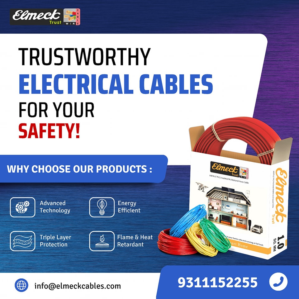 Elmeck wires and cables social media