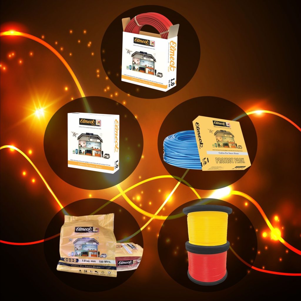 Elmeck wires and cables product - HRFRLF-Multistrand House Wire